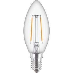 Philips LED 37757800 LED Energetická třída (EEK2021) E (A - G) E14 svíčkový tvar 2 W = 25 W teplá bílá (Ø x d) 35 mm x 97 mm 1 ks