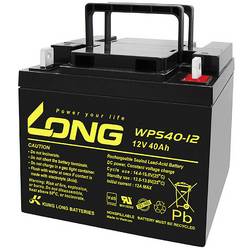 Long WPS40-12 WPS40-12 olověný akumulátor 12 V 40 Ah olověný se skelným rounem (š x v x h) 199 x 171 x 166 mm šroubované M6 VDS certifikace , nepatrné
