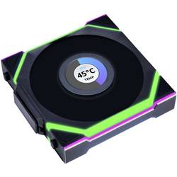 Lian Li Lian Li UNI FAN SL Wireless LCD Lüfter, ARGB, PWM - 120 mm, schwarz PC větrák s krytem černá (š x v x h) 120 x 124.5 x 28 mm