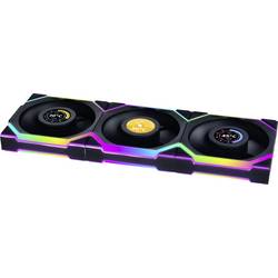 Lian Li Lian Li UNI FAN SL Wireless LCD Lüfter, ARGB, PWM, 3er-Pack inkl. Controller PC větrák s krytem černá (š x v x h) 120 x 124.5 x 28 mm