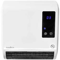 Nedis HTBA20WT keramický topný ventilátor 20 m² bílá, šedá
