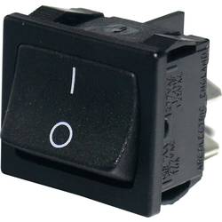 Arcolectric (Bulgin Ltd.) H8650VBAAG kolébkový spínač H8650VBAAG 250 V 10 A 2x zap/vyp s aretací 1 ks