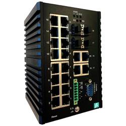 Pepperl+Fuchs ICRL-M-16RJ45/4CP-G-DIN průmyslový ethernetový switch, 1 GBit/s