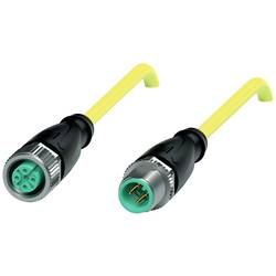Pepperl+Fuchs V1-G-YE2M-PVC-U-V1-G upravený zástrčkový konektor pro senzory - aktory, 456579, piny: 4, 4, 2 m, 1 ks
