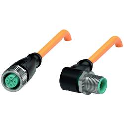 Pepperl+Fuchs V1-G-OR2M-POC-V1-W upravený zástrčkový konektor pro senzory - aktory, 221860, piny: 4, 4, 2 m, 1 ks