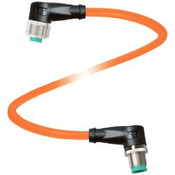 Pepperl+Fuchs V1-W-OR0,6M-POC-V1-W upravený zástrčkový konektor pro senzory - aktory, 216708, piny: 4, 4, 0.6 m, 1 ks