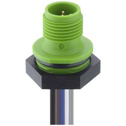Lutronic 1230 ... T16CW105 ... vestavný zástrčkový konektor pro senzory - aktory, 1230 04 T16CW105 0,5m, piny: 4, 1 ks