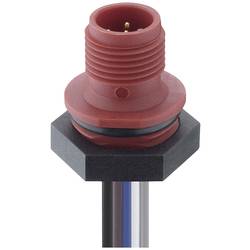 Lutronic 1230 ... T16CW103 ... vestavný zástrčkový konektor pro senzory - aktory, 1230 05 T16CW103 0,5m, piny: 5, 1 ks