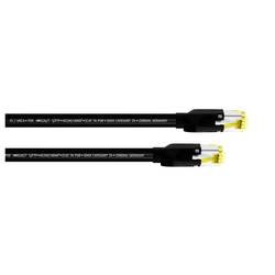 Cordial 15582 RJ45 síťové kabely, propojovací kabely CAT 7a S/FTP 15.00 m černá krytí PUR 1 ks