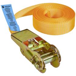 TOOLCRAFT TO-6802773 jednodílný upínací popruh Přivazovací únosnost napřímo (LC)=250 daN (d x š) 5 m x 25 mm přezka se zubatým páskem EN 12195-2