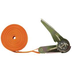 TOOLCRAFT TO-6802773 jednodílný upínací popruh Přivazovací únosnost napřímo (LC)=250 daN (d x š) 5 m x 25 mm přezka se zubatým páskem EN 12195-2