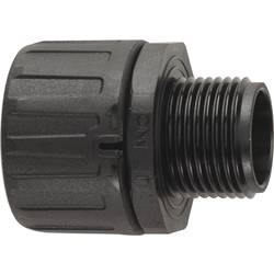 LAPP 55506335 SILVYN® FPAG M20x1,5/1 BK hadicová spojka černá M20 rovná 10 ks