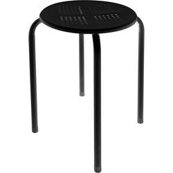 Perel stool stolička černá FP135B