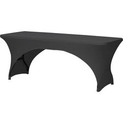 Perel table cover přehoz přes stůl černá FP401