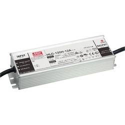 MW Mean Well LED driver konstantní napětí, konstantní proud 120 W 8 A 15 V/DC montáž na nehořlavém povrchu , schválení nábytku , outdoorový , PFC spínací obvod