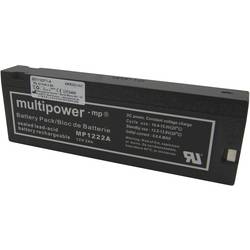 Akku Med akumulátor pro lékařské přístroje Náhrada za originální akumulátor M3516A, M5516A Philips, Laerdal 12 V 2000 mAh
