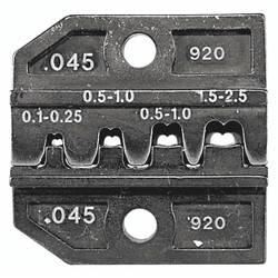 Rennsteig Werkzeuge Crimp-Einsatz 0,1 -2,5mm für Crimp-Systemzange 624 045 3 0 krimpovací nástavec neizolované ploché zástrčky 0.1 do 2.5 mm² Vhodné pro značku