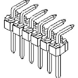 Molex pinová lišta (standardní) Počet řádků: 1 Počet kontaktů v řadě: 12 901210772 1 ks Tray