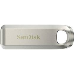 SanDisk Ultra Luxe USB flash disk Retail 64 GB stříbrná SDCZ75-064G-G46 USB-C™ (USB 3.2 Gen 1)