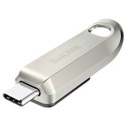 SanDisk Ultra Luxe USB flash disk Retail 256 GB stříbrná SDCZ75-256G-G46 USB-C™ (USB 3.2 Gen 1)