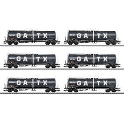Märklin 47546 6dílná sada cisternových vozů ZANS GATX