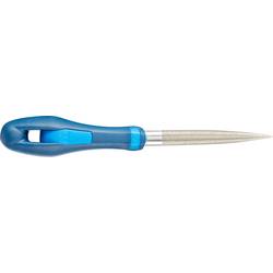 PFERD TOOLS 15405151 Diamantový dílenský pilník s polokrutovou špičkou 12 x 4 x D151 Délka 100 mm 1 ks
