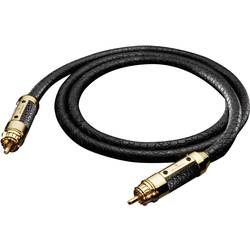 cinch digitální digitální audio kabel [1x cinch zástrčka - 1x cinch zástrčka] 1.00 m černá Oehlbach XXL® Black Connection Digital