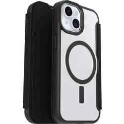Otterbox React Booklet Apple iPhone 16e, iPhone 15, iPhone 14, iPhone 13 transparentní, černá indukční nabíjení, Kompatibilní s MagSafe 77-97827