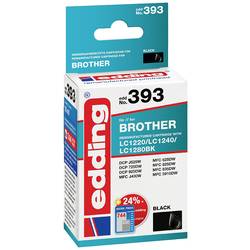 Edding Ink náhradní Brother LC-1240BK kompatibilní černá EDD-393 18-393