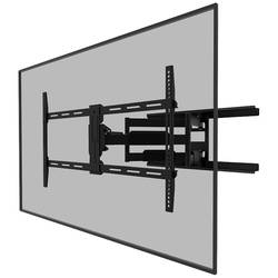 Neomounts WL40-550BL18 TV držák na zeď naklápěcí, nakláněcí, 109,2 cm (43) - 190,5 cm (75), WL40-550BL18