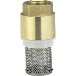 GARDENA 07221-20 Messing-Fußventil, Saugkorb, Ventilkegel, Dichtung, 33,3 mm nožní ventil 33,3 mm (G1) mosaz