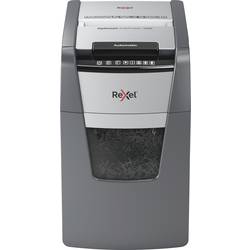 Rexel Optimum AutoFeed+ 150X skartovačka 150 listů mikrořez 4 x 28 mm P-4 44 l Křížový řez kancelářské sponky, sponky do sešívačky, kreditní karty