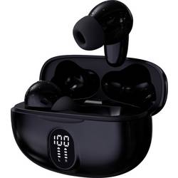 Denver TWE-57B BLACK špuntová sluchátka Bluetooth®, 111191120610, stereo, černá