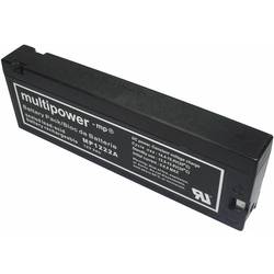 Akku Med akumulátor pro lékařské přístroje Náhrada za originální akumulátor M3516A, M5516A Philips, Laerdal 12 V 2000 mAh