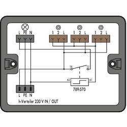 WAGO 899-632/101-000 rozvodný box 899 16 A černá 1 ks