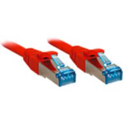 LINDY 47161 RJ45 síťové kabely, propojovací kabely CAT 6A S/FTP 0.50 m červená 1 ks
