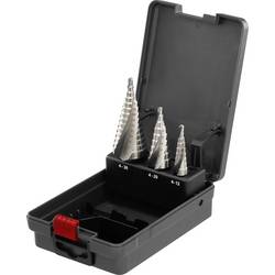 TOOLCRAFT TO-9913149 HSS Vrtáky HSS stupňovité 4.0 - 12.0 mm, 4.0 - 20.0 mm, 4.0 - 30.0 mm 1 sada