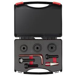 TOOLCRAFT TO-9913161 Sada děrovačů pro šrouby, 28.3 mm, 32 mm, 35 mm, 1 sada