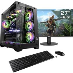 CSL Computer All in One PC Gaming PC M12000H 68.6 cm (27 palec) WQHD Intel® Core™ Ultra 7 265KF 32 GB RAM 2000 GB SSD Nvidia GeForce RTX™ 5070 ti 16 GB GDDR7