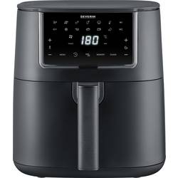 Severin FR 2462 horkovzdušná fritéza, 7 l, 1700 W, s displejem, nepřilnavý povlak, černá