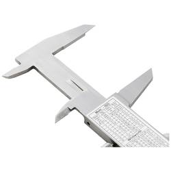 Dasqua 1120-3130 Posuvné měřítko DIN EN 862, monoblock 300 mm nerezová ocel