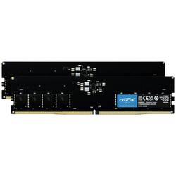 Crucial CT2K32G56C46U5 Sada RAM pro PC Retail DDR5 64 GB 2 x 32 GB Na čipu integrovaná ECC kontrola 5600 MHz 288pin DIMM CL46 CT2K32G56C46U5