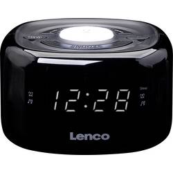 Lenco CR-12BK - FM-Radiowecker mit Nachtlicht - Schwarz CR-12 radiobudík
