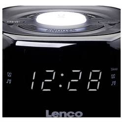 Lenco CR-12BK CR-12 radiobudík, FM, FM, černá