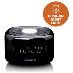 Lenco CR-12BK CR-12 radiobudík, FM, FM, černá