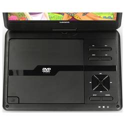 Lenco DVP-1010BK Přenosná TV s DVD přehrávačem černá