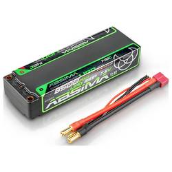 Absima 4150027 akupack Li-Pol (modelářství), 7.6 V, 8500 mAh, články 2, 140 C, Hardcase, 5 mm, T zástrčka
