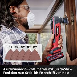 Einhell 708136 XLPLUS-CASE HCS , Oxid hlinitý, chrom-vanadová ocel sada multifunkčního nářadí 1 sada