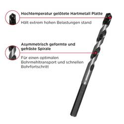 kwb 050680 chrom-molybdenová ocel vrták do betonu 8 mm Celková délka 132 mm šestihran 1 ks
