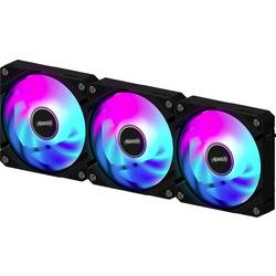 Gigabyte GP-ECFAN1203 PC větrák s krytem černá (š x v x h) 120 x 25 x 120 mm